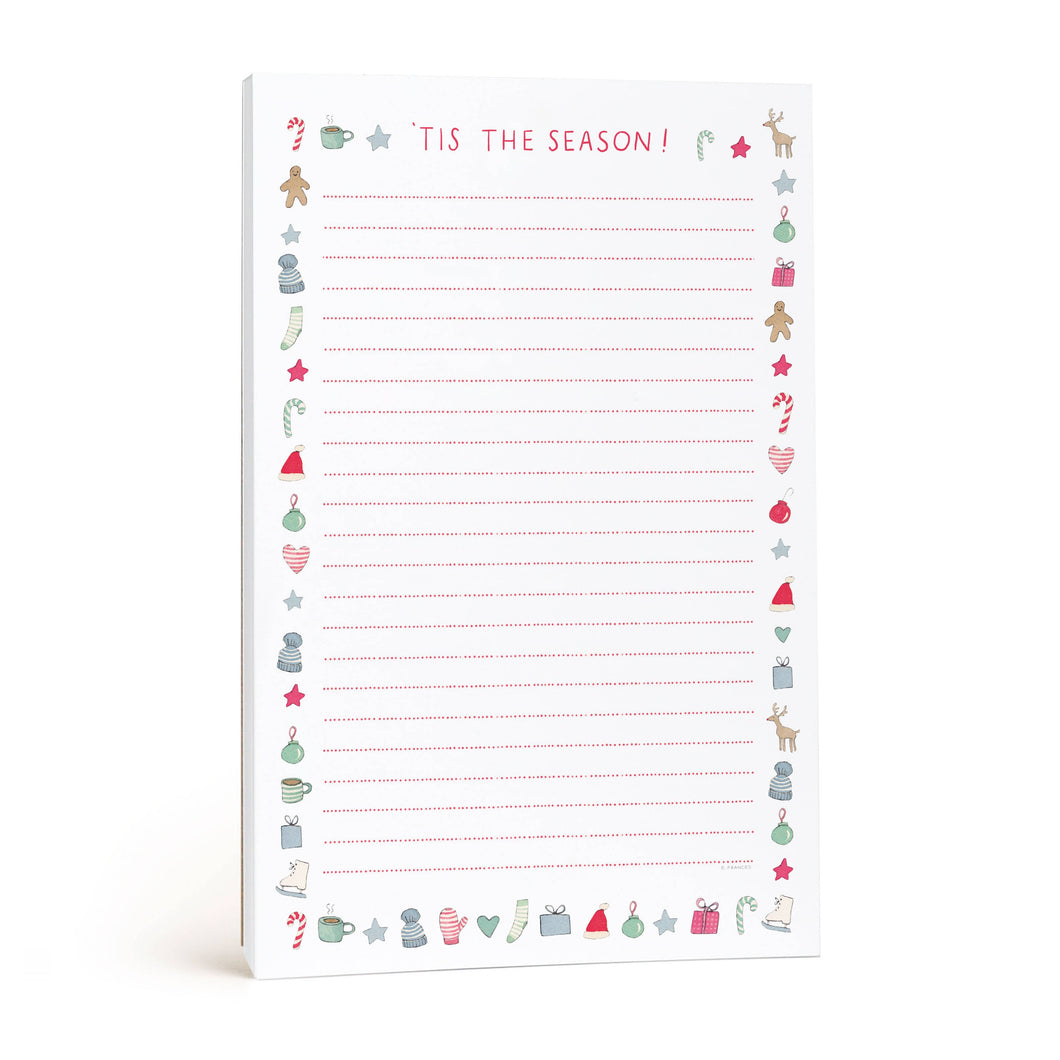 Merry Motif Notepad | E. Frances Paper