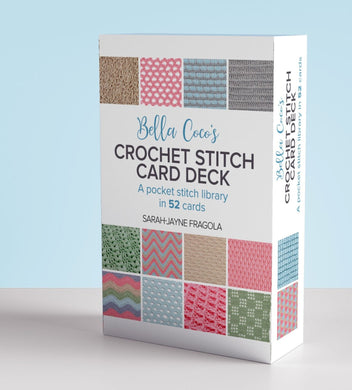 Bella Coco’s Crochet Stitch Card Deck | Sarah-Jayne Fragola