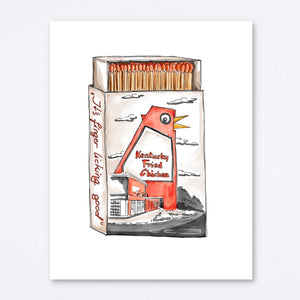 Art Print | Mighty Strike Match Club