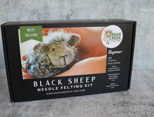 Load image into Gallery viewer, Bear Creek Felting | Black Sheep Needle Felting Kit
