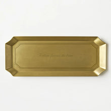Load image into Gallery viewer, Engraved Brass Tray | Roomytown