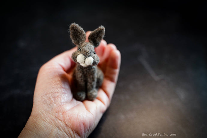 Bear Creek Felting | Rabbit Needle Felting Kit