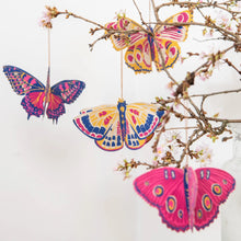 Load image into Gallery viewer, Butterflies Paper Ornaments | East End Press Ltd.