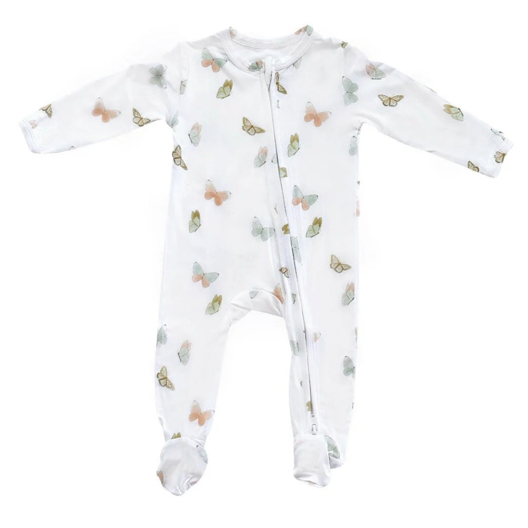 Footie Zipper One Piece | Dear Perli