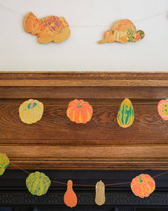 Squashes Sewn Garland | East End Press