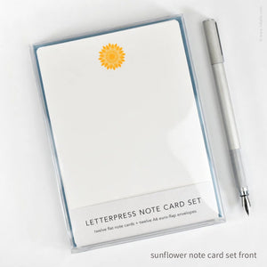 Flat Note Card Sets | Inkello Letterpress
