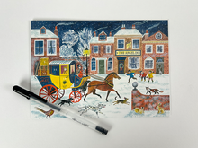 Load image into Gallery viewer, Art Angels | Angel Inn Mini Advent Card by Emily Sutton
