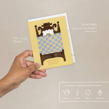 Load image into Gallery viewer, Cat Nap Get Well Card | Seedlings