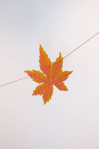 Autumn Leaves Sewn Garland | East End Press
