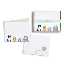 Load image into Gallery viewer, Cat’s Meow Flat Note Set | E. Frances Paper