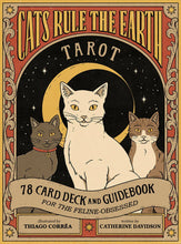 Load image into Gallery viewer, Cats Rule the Earth Tarot | Abrams