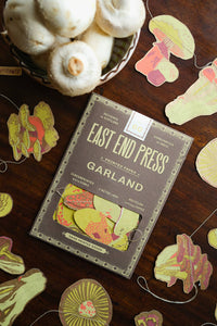 Mushroom Sewn Garland | East End Press