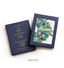 Load image into Gallery viewer, Comfort and Joy Wreath Holiday Card Boxed Set | E. Frances Paper
