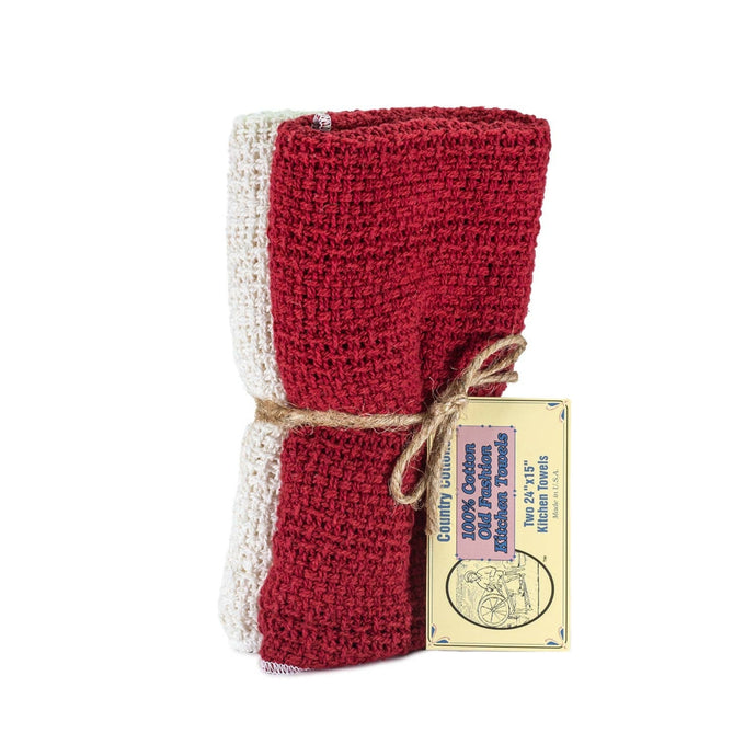 Cotton Kitchen Towels, Set of 2 | Country Cottons