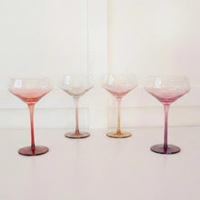 Load image into Gallery viewer, Autumn Coupe Glass Set of 4 | Byrdeen