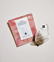 Load image into Gallery viewer, Dark Chocolate Peppermint Teabag Sachets | Art of Tea