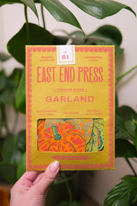 Squashes Sewn Garland | East End Press