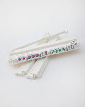 Load image into Gallery viewer, Oh My Mahjong | White Acrylic Rack and Pusher Set