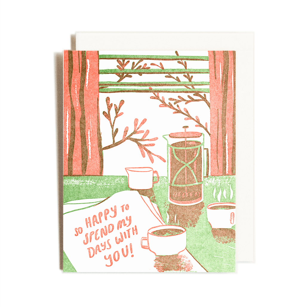 So Happy | Homework Letterpress Studio