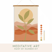 Load image into Gallery viewer, Desert Sunset Meditative Art Paint by Number Kit | Breathe People