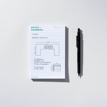 Load image into Gallery viewer, The Notes + Numbers Notepad | Case Study