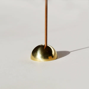 Dome Brass Incense Stick Holder | Ume