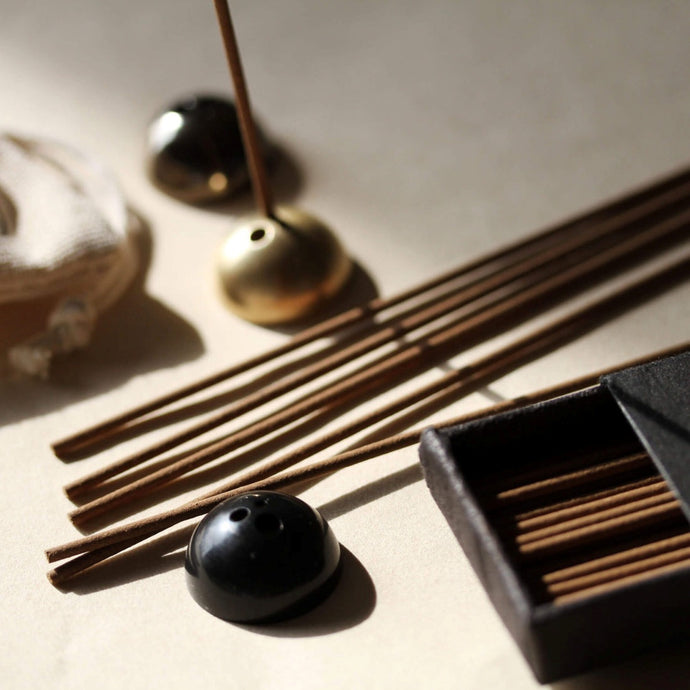 Dome Brass Incense Stick Holder | Ume