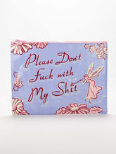 Load image into Gallery viewer, Zipper Pouch | Blue Q