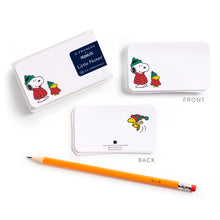 Load image into Gallery viewer, E. Frances X Peanuts® Snoopy And Woodstock Puffer Little Notes | E. Frances Paper