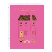 Load image into Gallery viewer, Pink House New Home Card | Seedlings