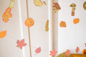 Autumn Leaves Sewn Garland | East End Press