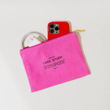 Load image into Gallery viewer, Washed Cotton Zipper Pouch Candy | Case Study