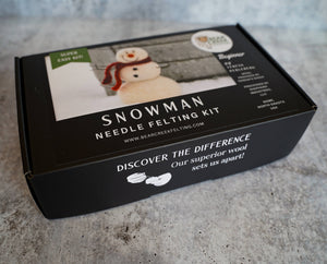 Bear Creek Felting | Snowman Needle Felting Kit