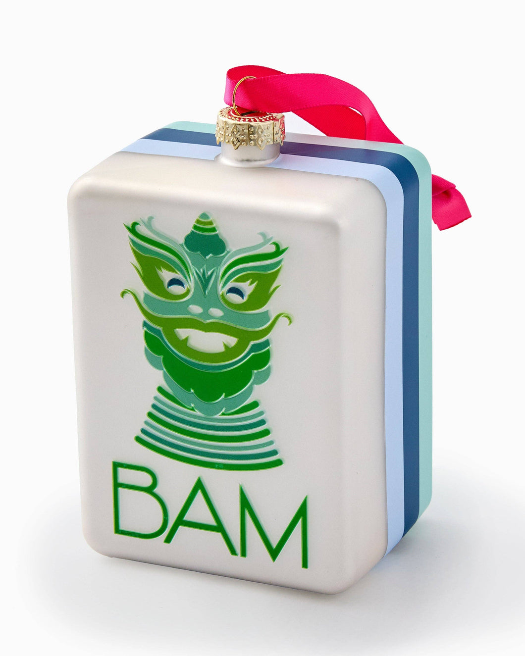 Oh My Mahjong - Mint Dragon Ornament