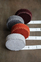 Load image into Gallery viewer, Hand-Stitched Woolen Tape Measures | NNK Press