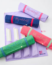 Load image into Gallery viewer, Oh My Mahjong | Kelly Green Let&#39;s Rack &amp; Roll Bag