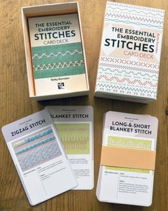 Essential Embroidery Stitches Card Deck | Betty Barnden