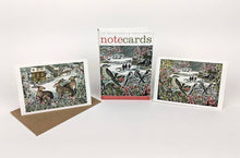 Load image into Gallery viewer, Holly Hedge/We Three Hares Notecards - Angela Harding | Art Angels