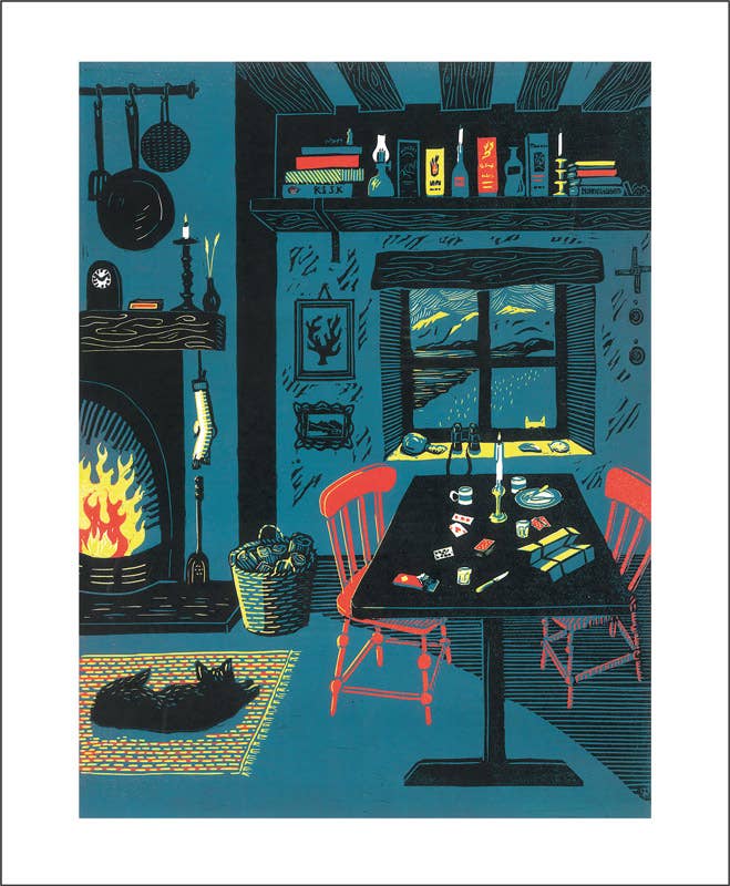 Ten Past Ten Card by Rosanna Reade | Art Angels