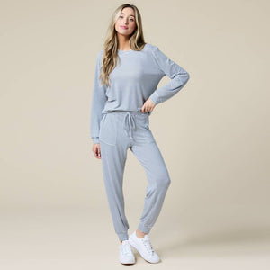 Women's Cloud Soft Dream Crew Neck Lounge Set | Softies