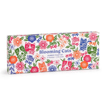 Load image into Gallery viewer, Blooming Cats Rubber Stamp Set | Galison