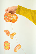 Load image into Gallery viewer, Squashes Sewn Garland | East End Press