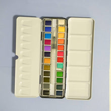 Load image into Gallery viewer, Bailey Rae Studio | 24 Color Watercolor Paint Palette