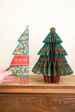 Load image into Gallery viewer, Fir Tree Honeycomb Decoration | East End Press