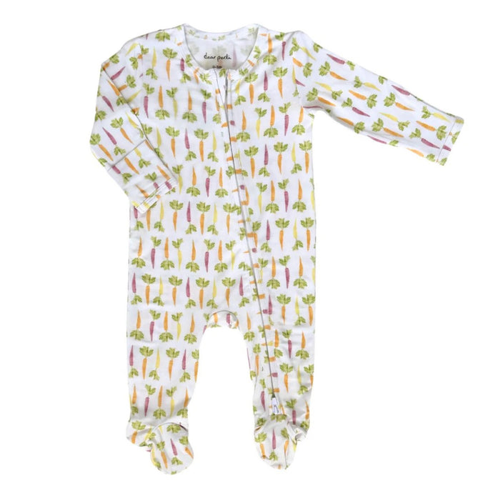 Footie Zipper One Piece | Dear Perli