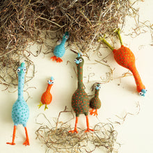 Load image into Gallery viewer, Funky Felt Chickens | Aveva