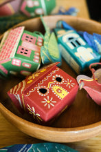 Load image into Gallery viewer, Gingerbread House Screen-Printed Board Ornament | East End Press