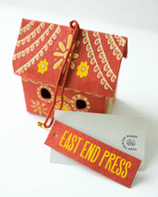 Load image into Gallery viewer, Gingerbread House Screen-Printed Board Ornament | East End Press