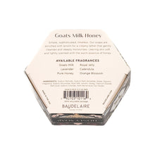 Load image into Gallery viewer, Goats Milk Honey Soap | Baudelaire