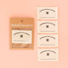 Load image into Gallery viewer, Knitting &amp; Sewing Labels | Sarah Hearts